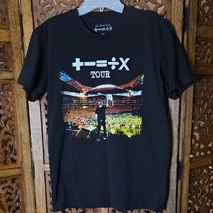 Ed Sheeran Tour Graphic T‑Shirt - Black Size Small